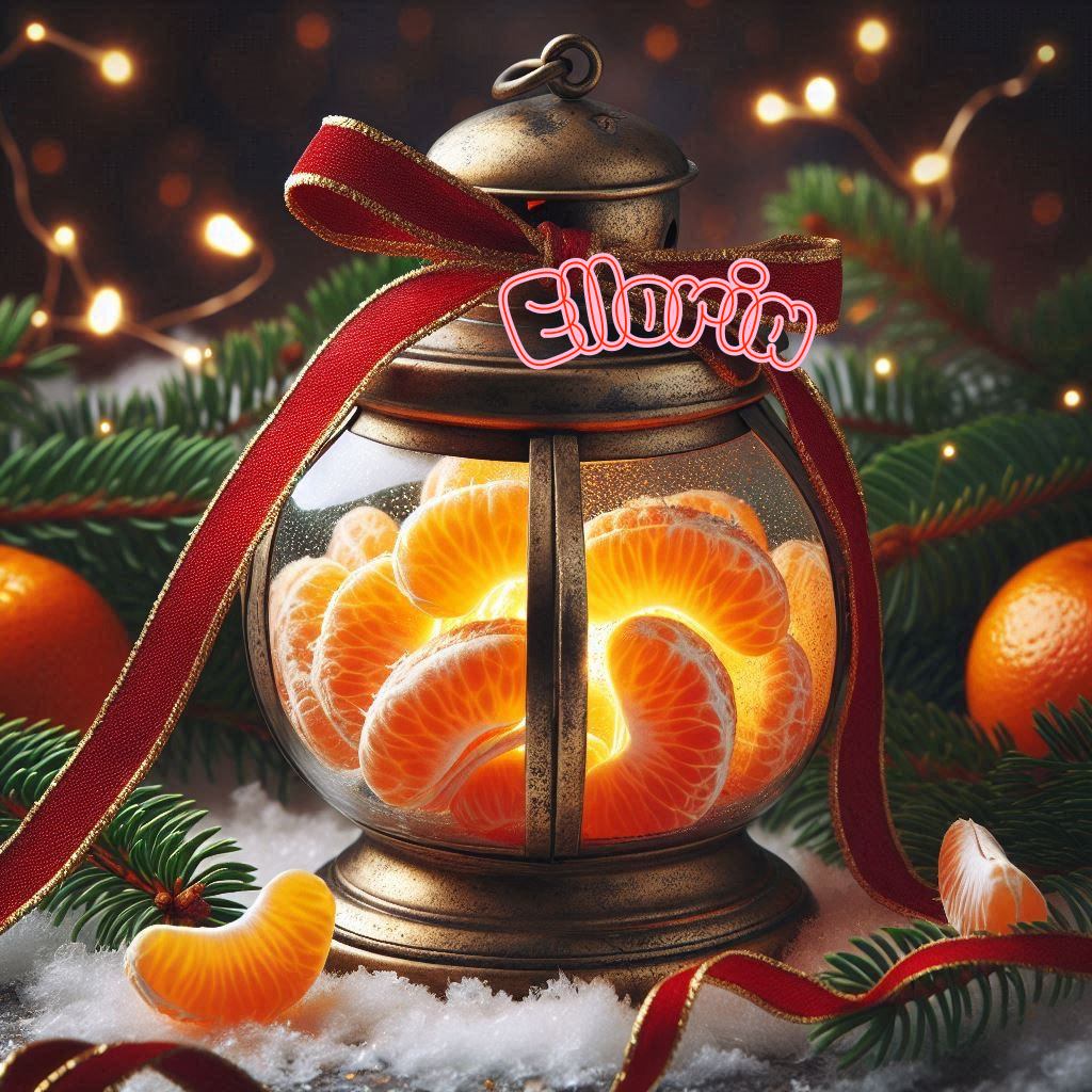 🍊✨ Diamond Painting | La Lanterne aux Clémentines | Collection Elloria