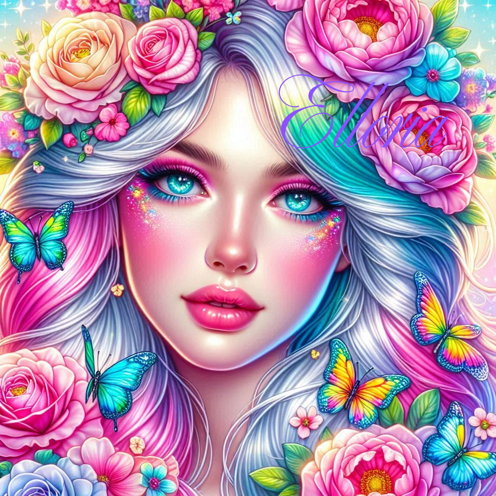 Diamond Painting – Liora, éclat floral