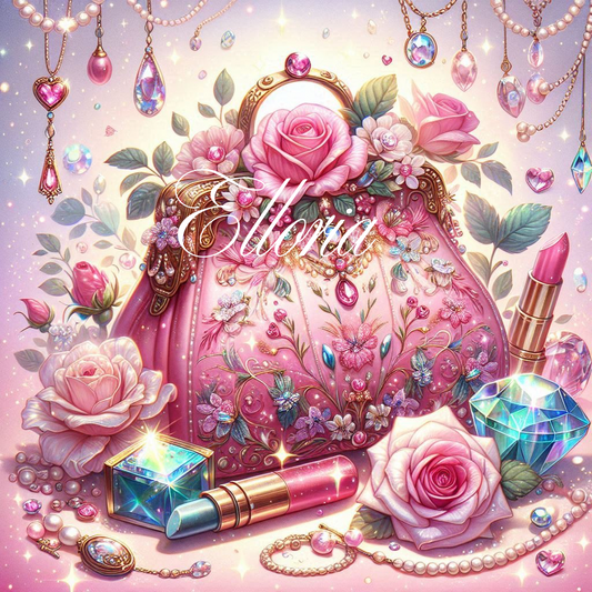 Diamond Painting – Élégance en Rose