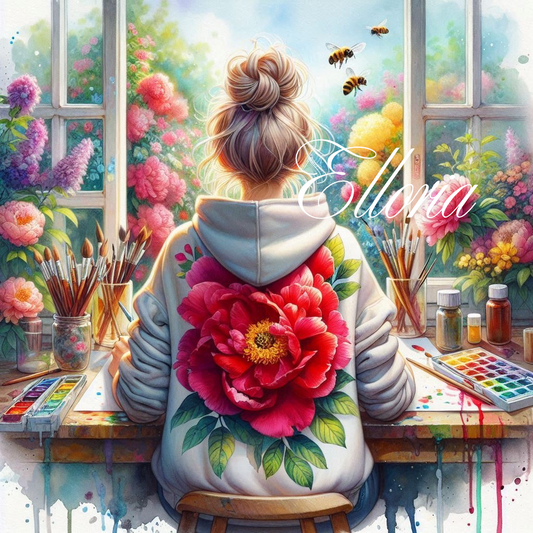 Diamond Painting – La Fleuriste de l’Aube