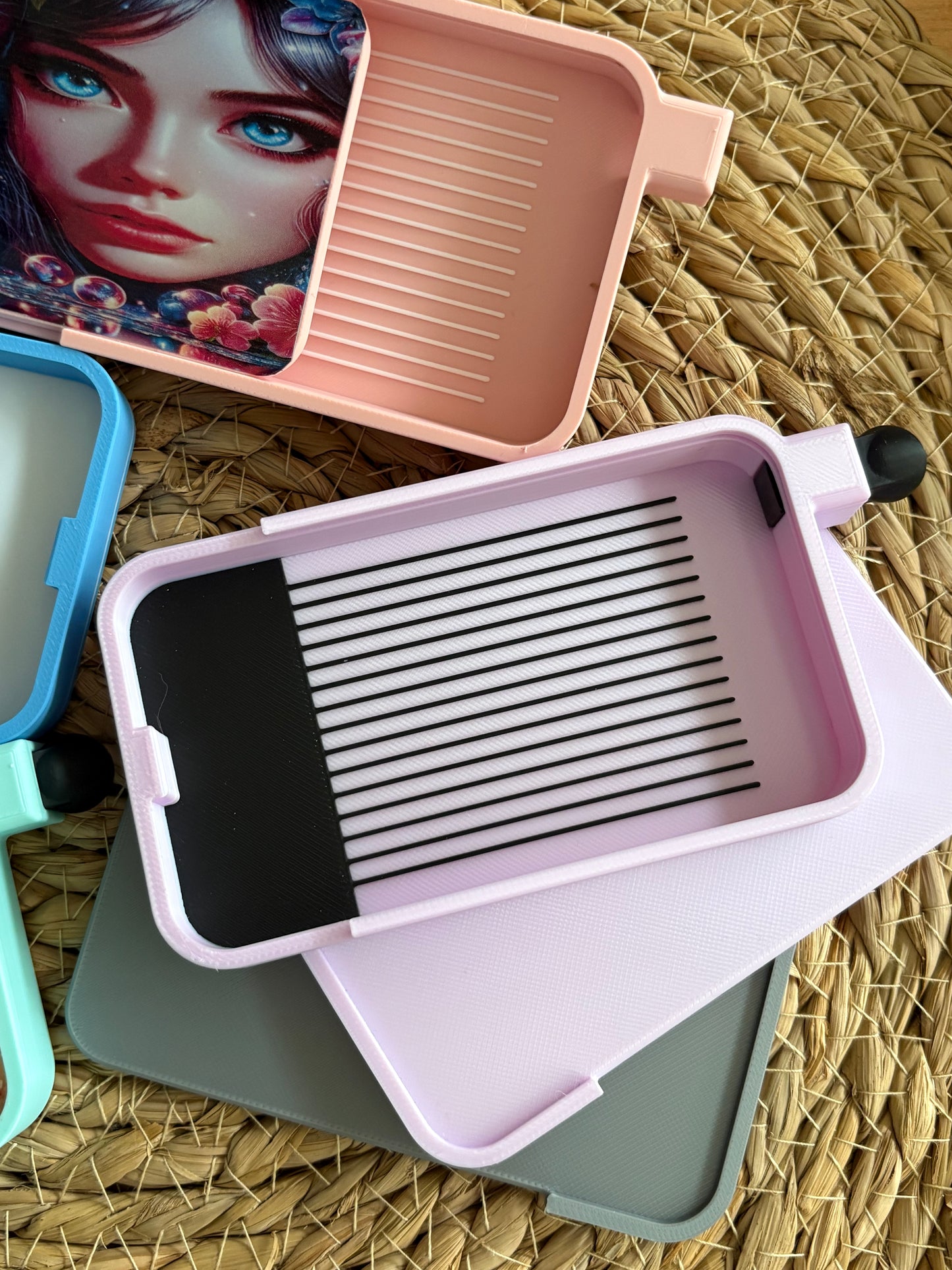 Plateau Diamond Painting ELLORIA-Personnalisable-11.5x6.5 cm