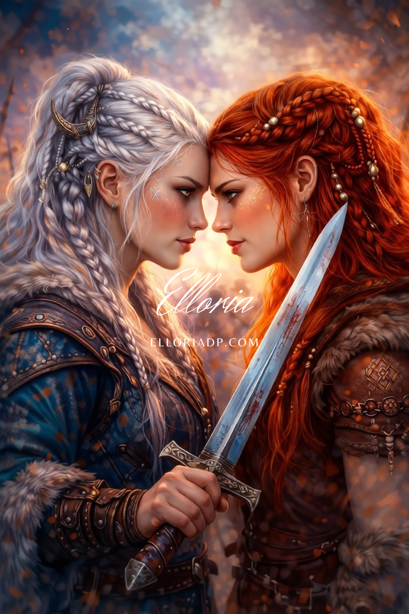 Diamond painting You Against Me – Fire and Frost”-Elloria