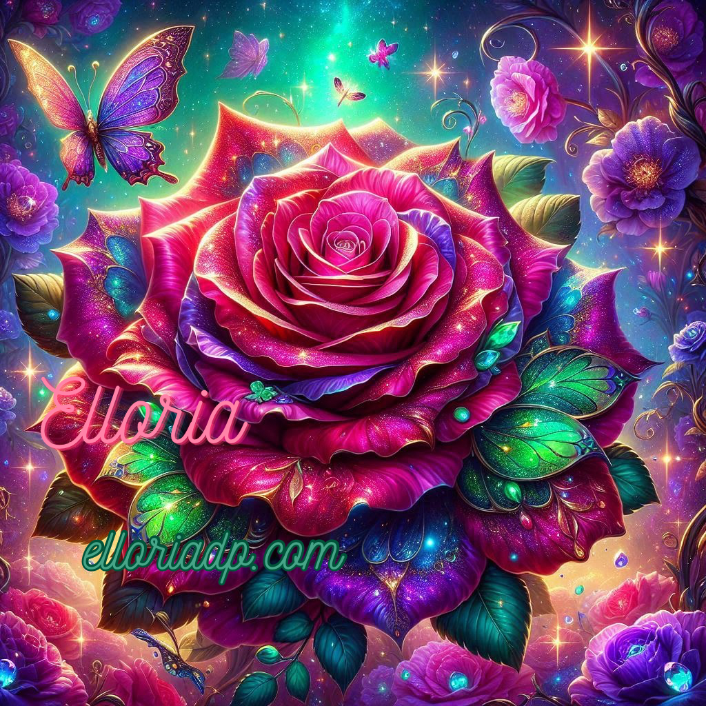 ✨ Diamond Painting – La Rose Étoilée ✨