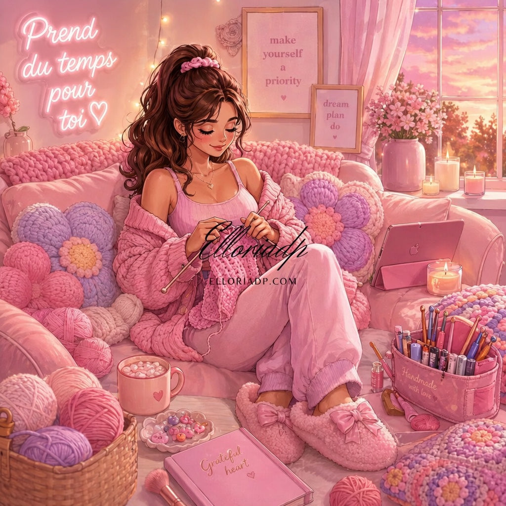 Diamond Painting Prends du temps pour toi – Elloria