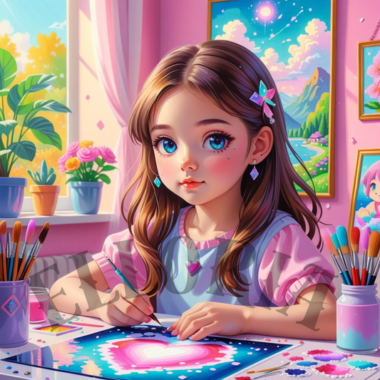 🌟 Éclats de rêve en diamants