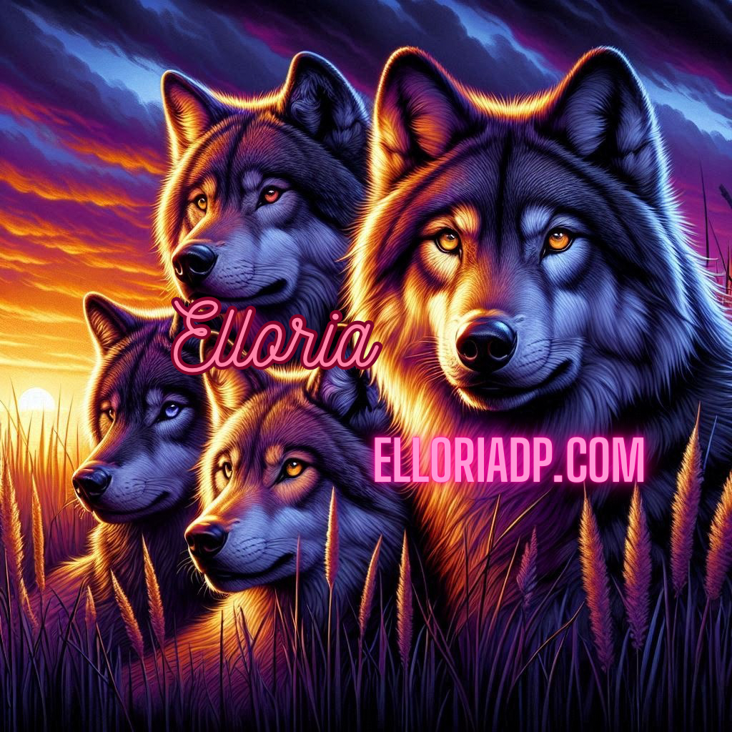 💎 Diamond Painting – La Meute au Crépuscule