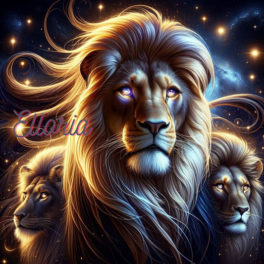 Diamond Painting – Orion, le roi des étoiles ✨🦁Collection «  Les prestigieuses »