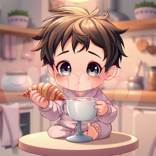 Émilien – Pause Choco-Croissant