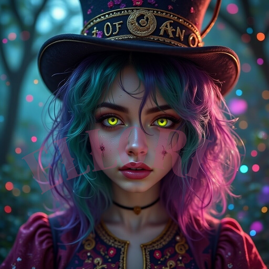 Nyssa – L’Éclat des Bois Mystiques-diamond painting