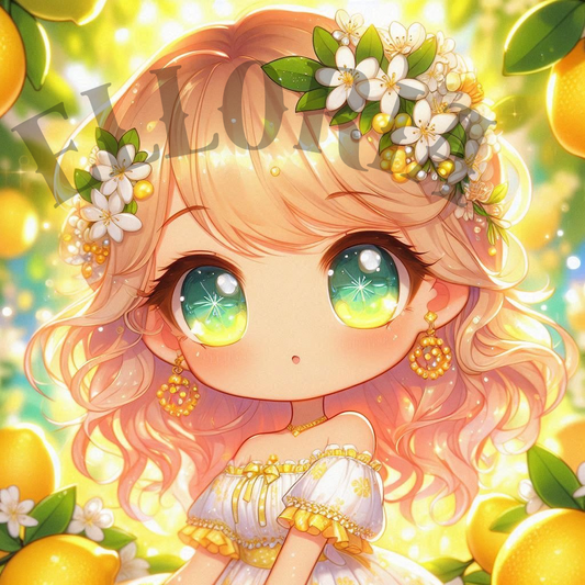 Douceur Citronnée-diamond painting
