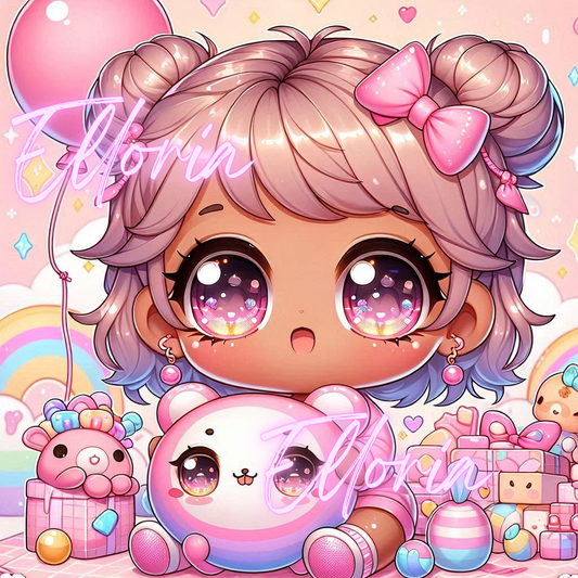 Petite Fée des Cadeaux Pastel-diamond painting