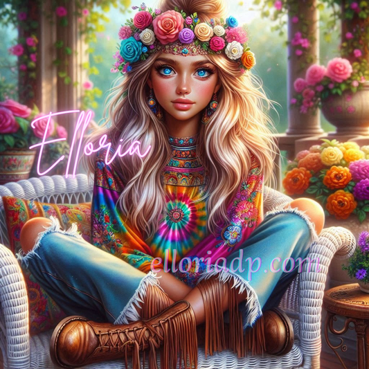 Miss Luminara – Diamond Painting féerique coloré Elloria