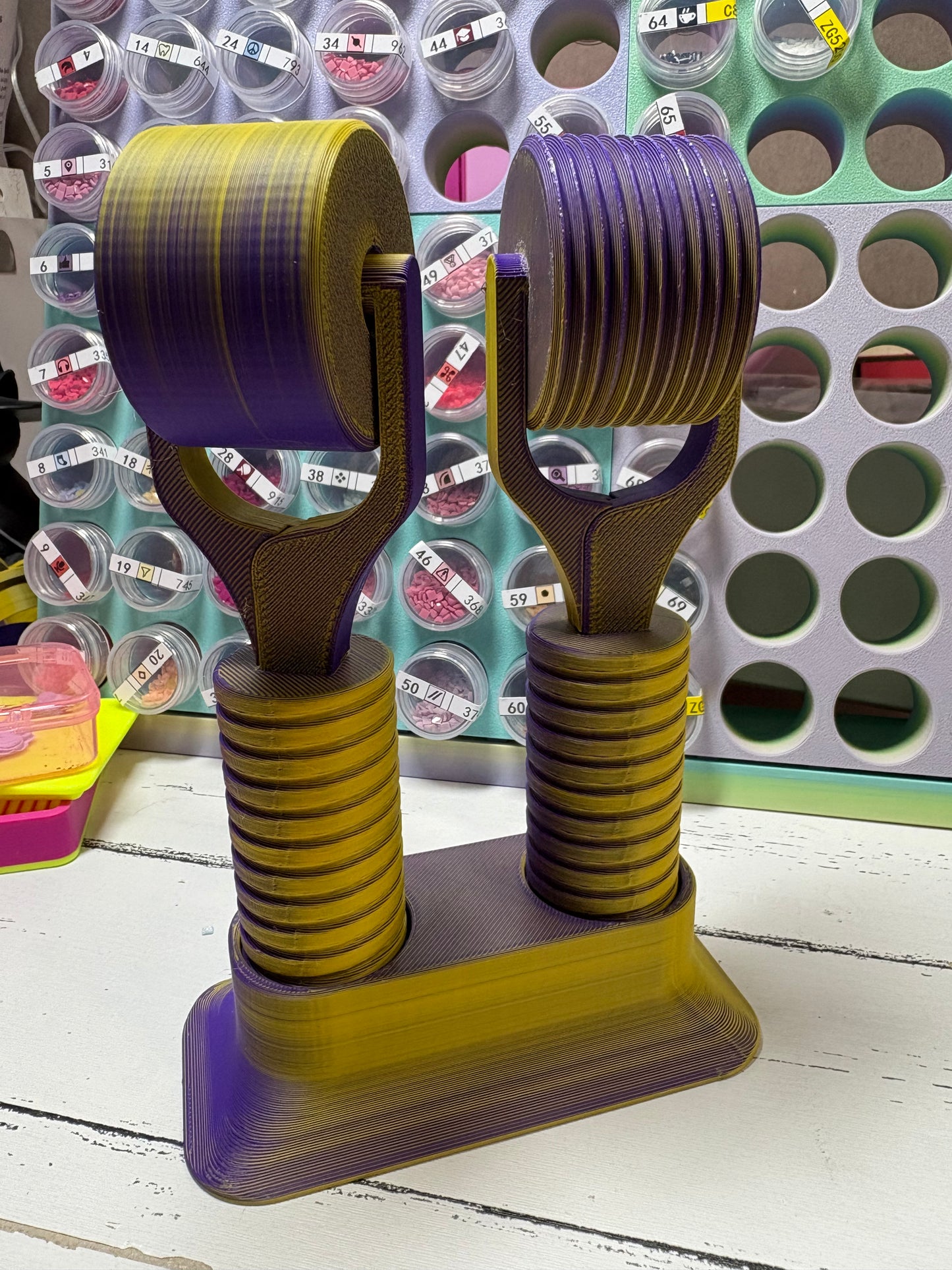 L’ensemble complet rouleaux plus support