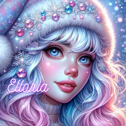 ✨ Diamond Painting | Cristal de Neige by Elloria ❄️💎