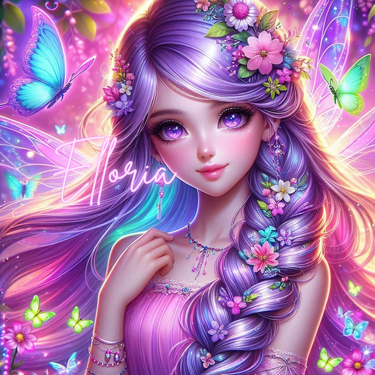 Diamond Painting Fée aux Papillons – Éclat Enchanté