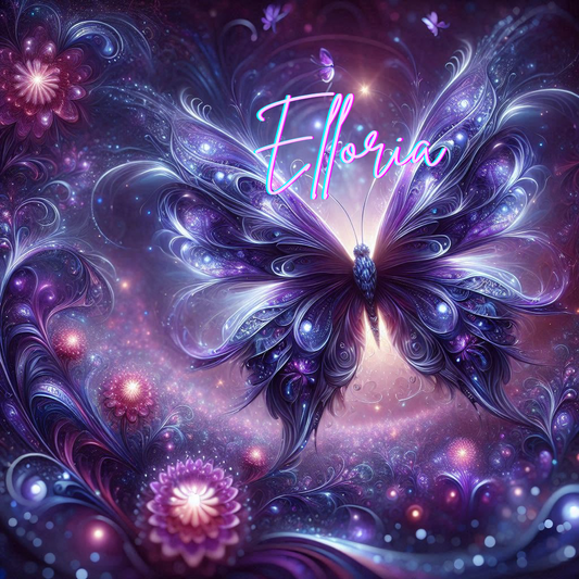 Diamond Painting Papillon Magique – Éclat Cosmique