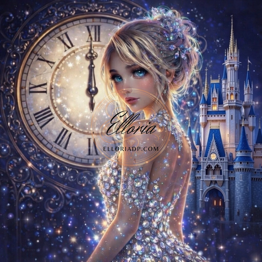 ✨ L’Éclat de Minuit
Diamond Painting/Elloria