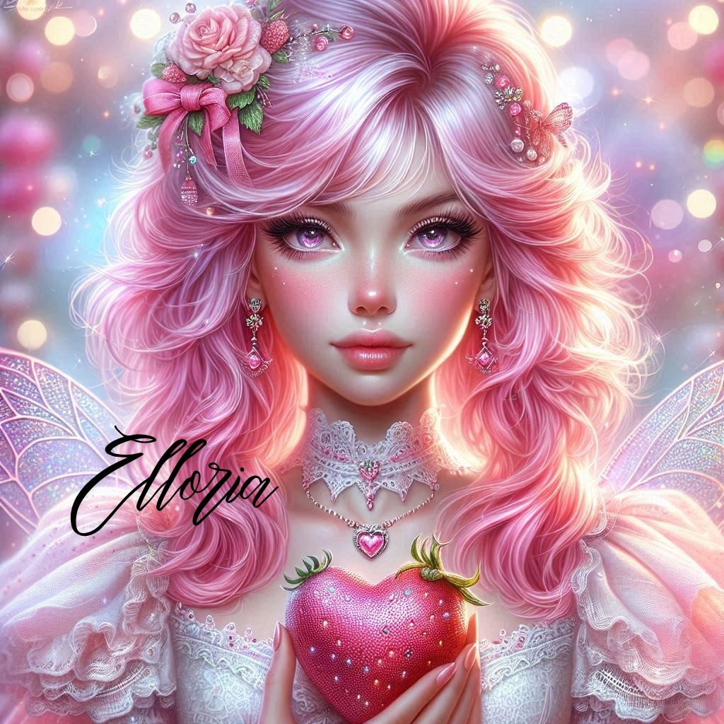 💎 Diamond Painting | Féline, la Fée des Fraises