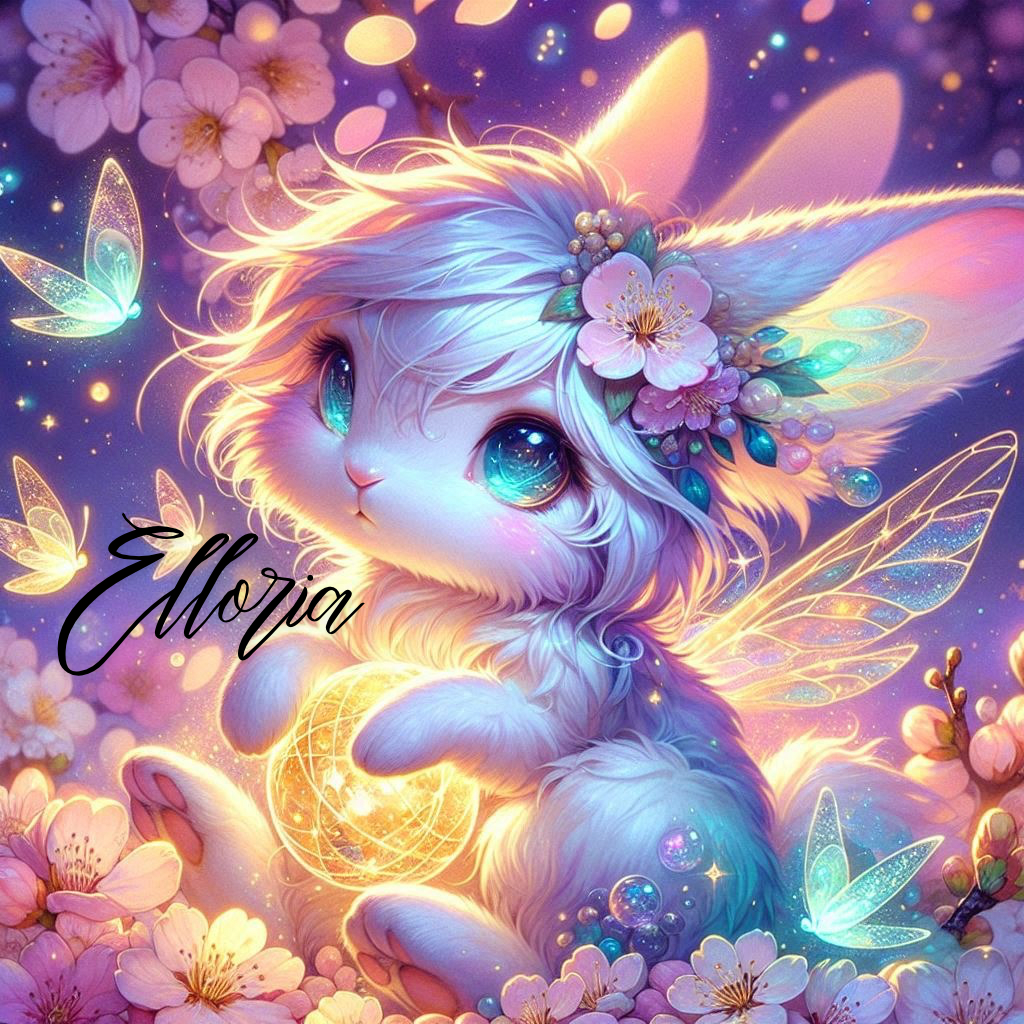 💎 Diamond Painting | Lunea, le Lapin Féerique